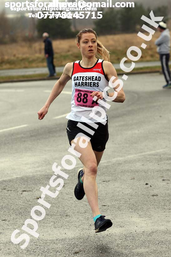 Senior womens Good Friday Elswick Harriers Relay, Newburn, Newcastle. Photo: David T. Hewitson/Sports for All Pics